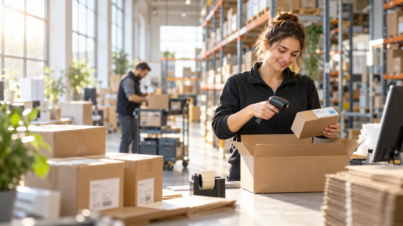 Entrepôt e-commerce : moins de déplacements, moins d’erreurs, des colis prêts à temps