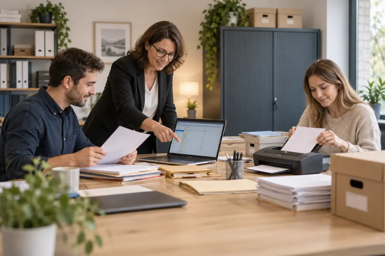 La gestion documentaire structure la PME, de la recherche des fichiers à l’archivage sécurisé