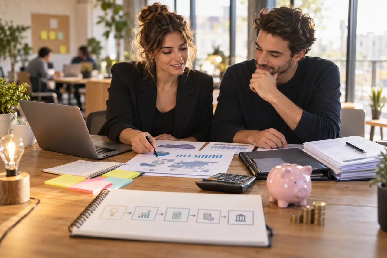 Créer une entreprise en 5 étapes : valider le marché et financer le projet avant l’immatriculation