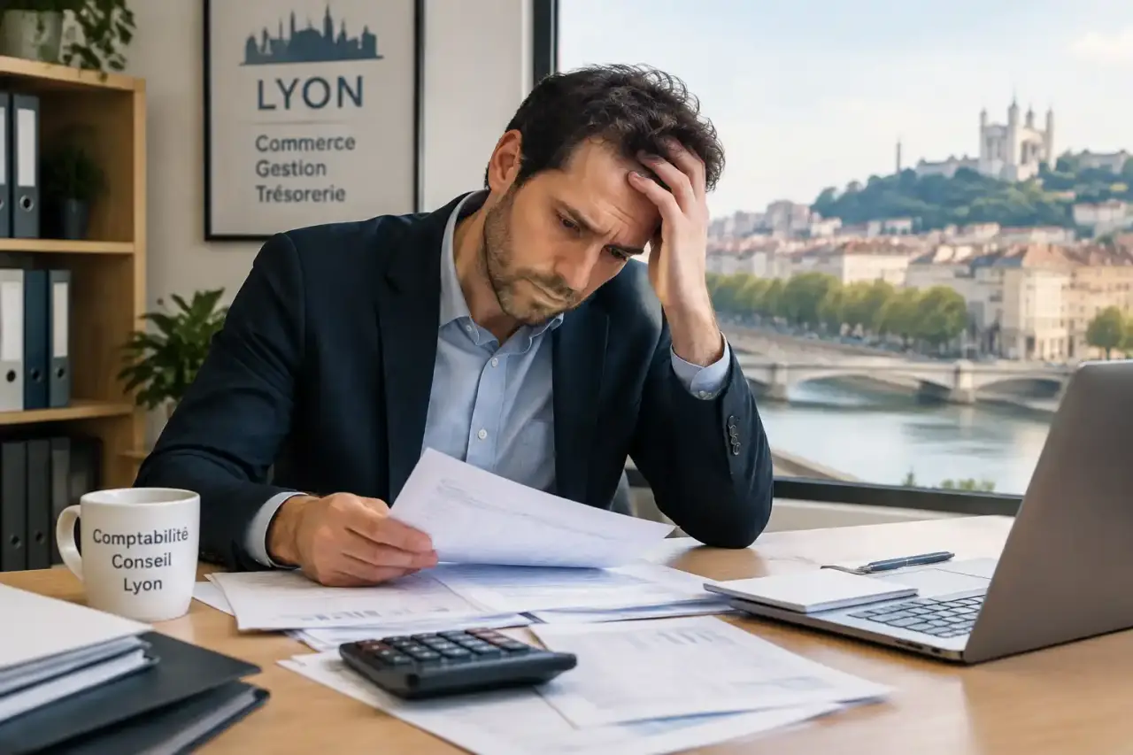 Comptable commerçant à Lyon : les erreurs de trésorerie les plus coûteuses